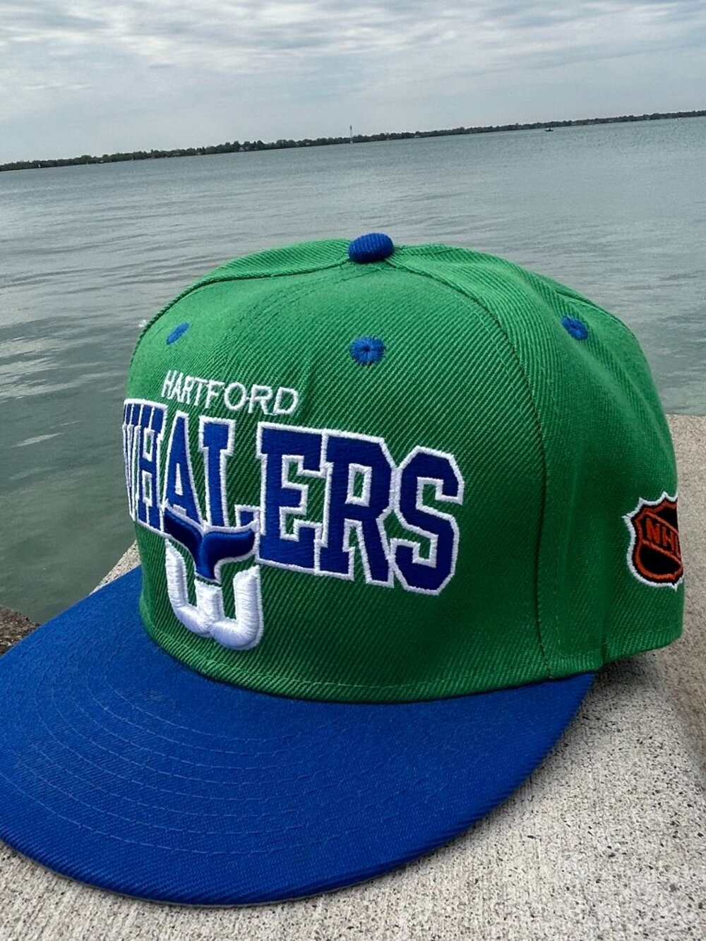 Hartford Whalers Snapback Hat Mitchell & Ness Vintage NHL Style Hockey